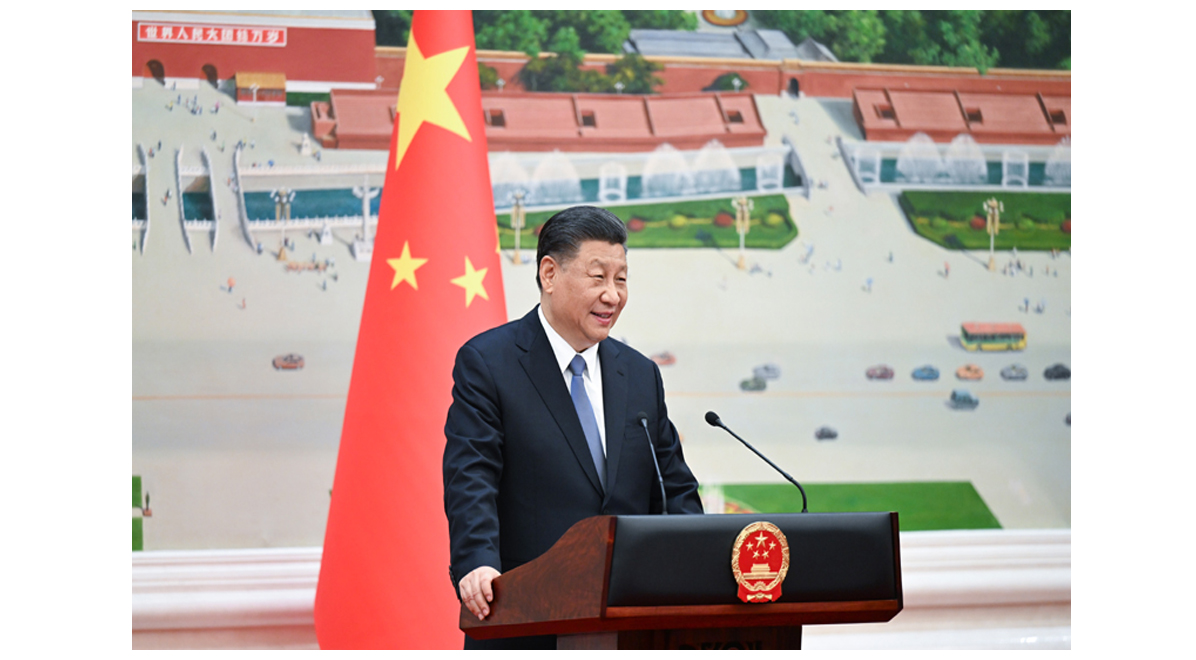 习近平接受外国驻华大使递交国书
