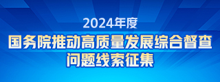 2024年度国务院推动高质量发展综合督查问题线索征集