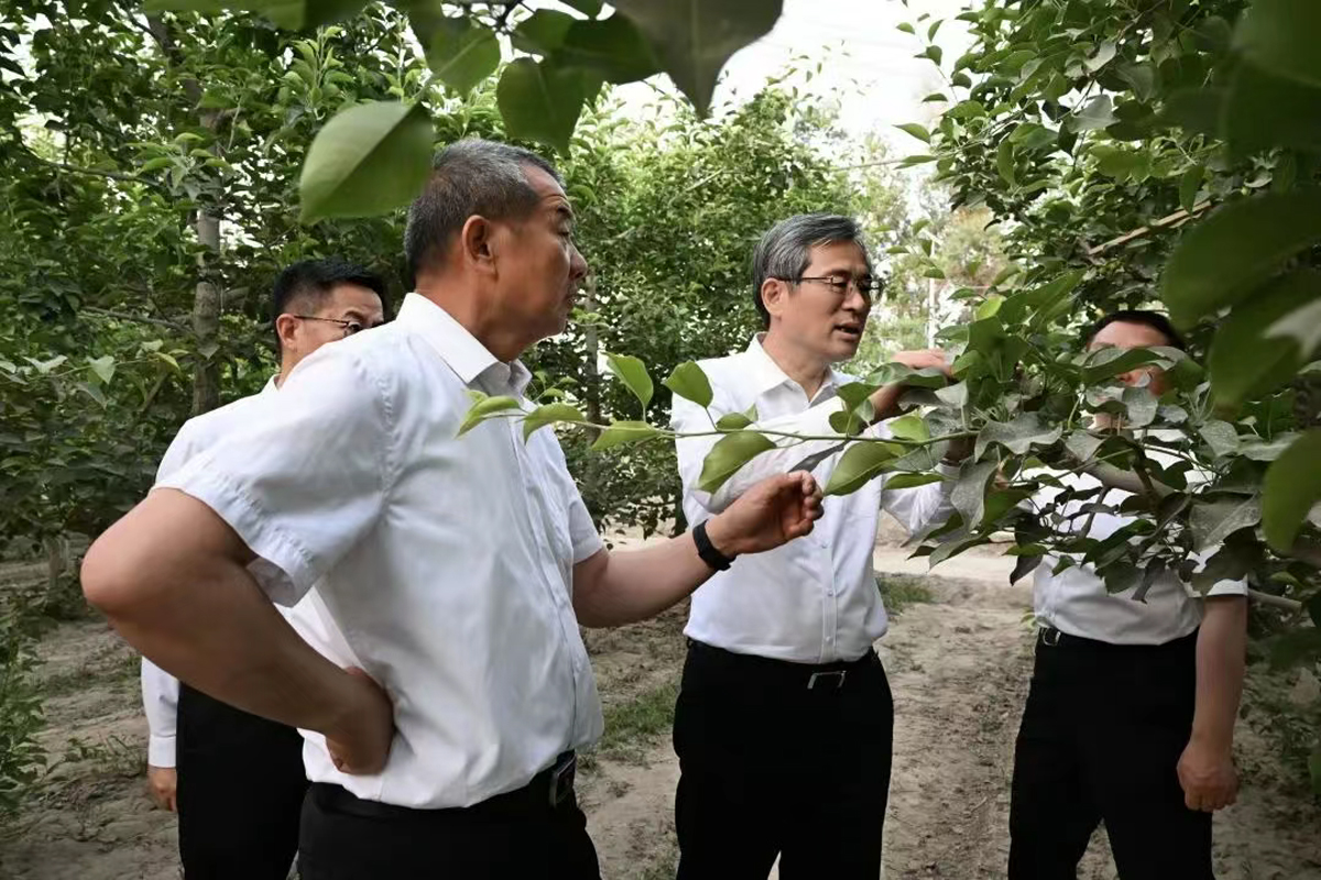 何忠友在二师铁门关市、十四师昆玉市调研